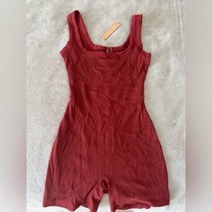 SKIMS Red Bodysuit